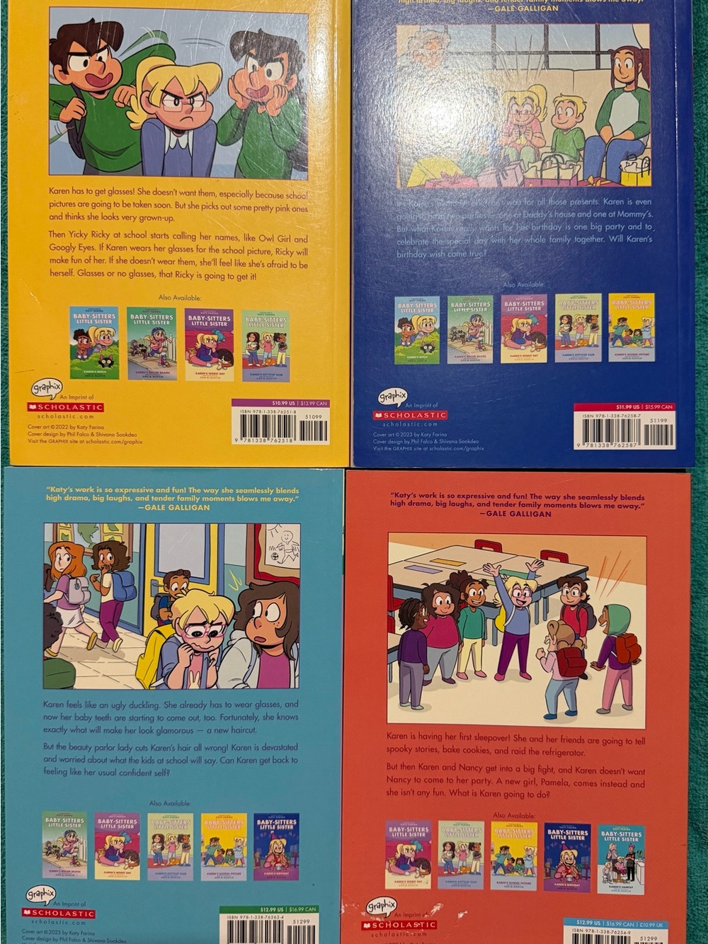 Baby-Sitter Little Sister Graphic Novels (Scholastic) - Picture 2 of 4